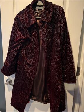Utex Women's Teddy Coat in Brown